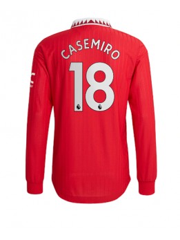 Manchester United Casemiro #18 Heimtrikot 2022-23 Langarm